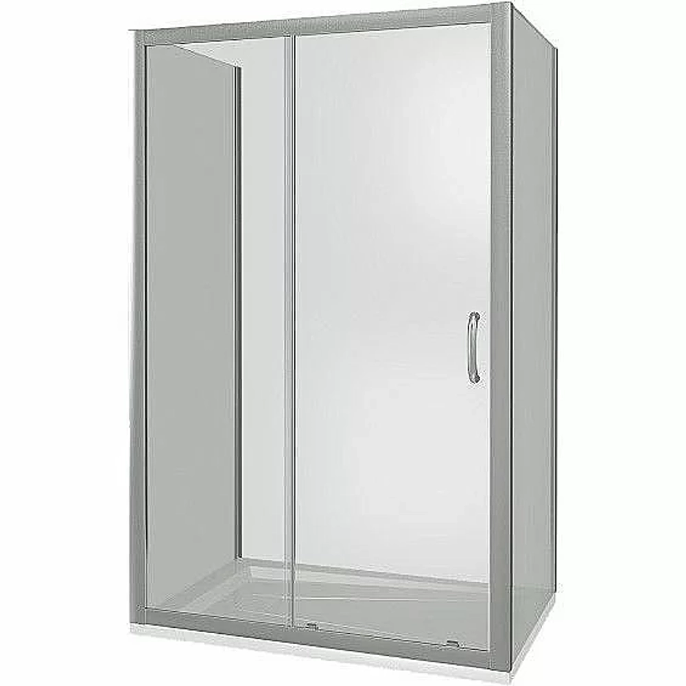 Душевой уголок Good Door Infinity WTW+SP+SP 120х80 стекло матовое/профиль хром