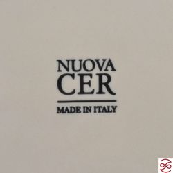 Подставка для яиц с блюдцем и ложечкой NUOVA CER Гранат 9см