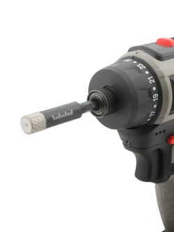 алмазной коронкой , вакуумной сварки, сухого сверления, Для керамической плитки, мрамора и стекла,6mm 1 шт.