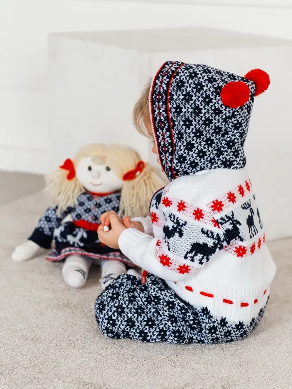 Комбинезон вязаный