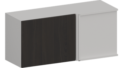 Кухня Модуль ШВУГ 1009 Белый / Ликата