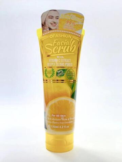 FASHION скраб для лица Витамин С 120 мл.