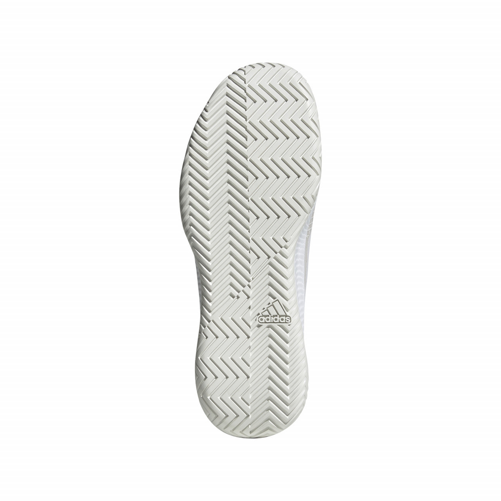 Мужские кроссовки теннисные Adidas Defiant Generation M - white/white tint/gold metallic