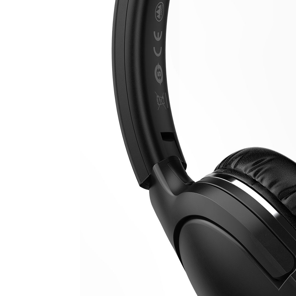 Беспроводные наушники Baseus Encok Wireless Headphone D02 Pro - Black