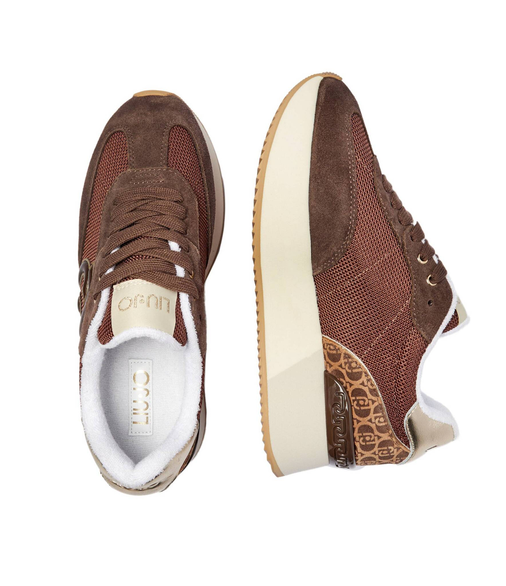 Кроссовки Liu Jo - коричневый(BF4037 PX525)