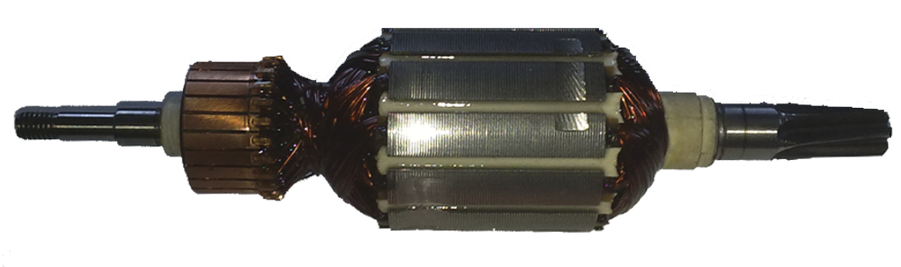Якорь перфоратор Makita HR-4001C, HR-4010C (6-зуб левый, D:12/41/27/8/6-мм, L:175,а: 513633-7) [AEZ]