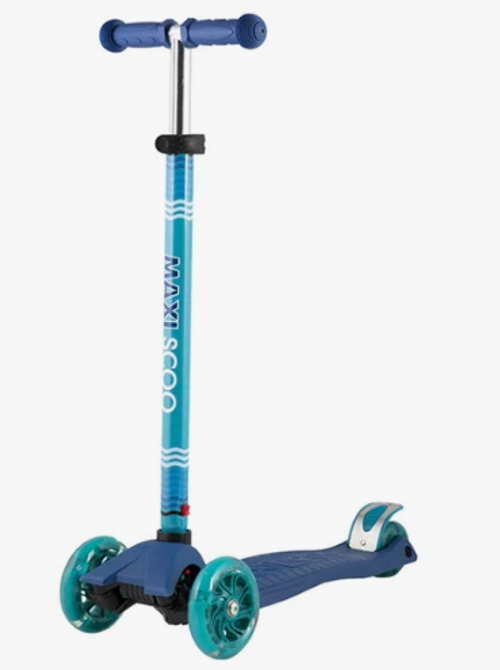 Самокат трёхколёсный Maxiscoo Junior,Синий