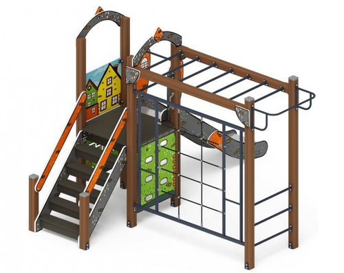 Детский комплекс Играйте с нами Город ДИК 2.01.1.05-01 H=1200