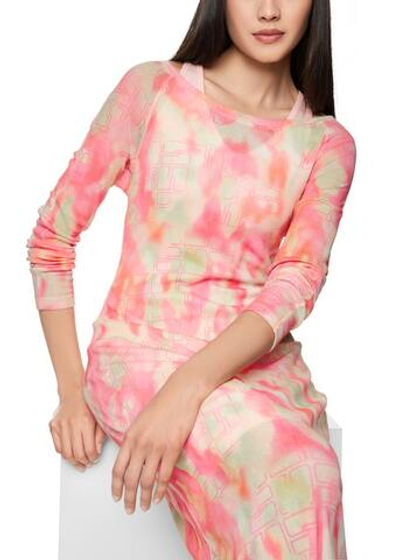 Marc Cain Платье с эффектом многослойности