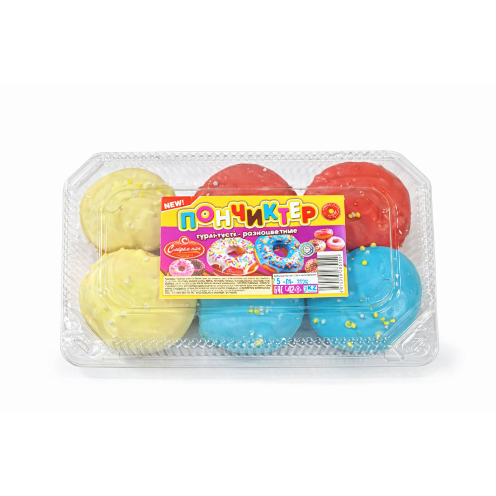 Пончики Сайрам-нан разноцветные