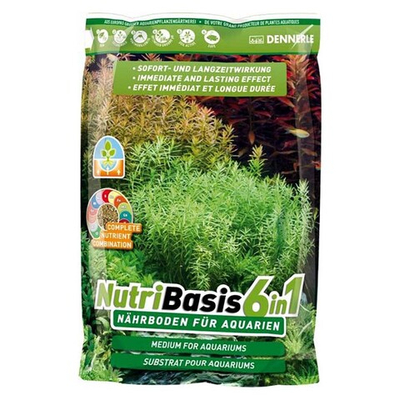 Dennerle NutriBasis 6in1 2,4 кг - грунтовая подкормка для растений (на 50-70 л)