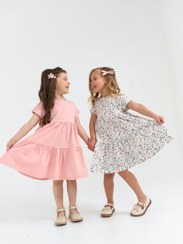 Платье с воланами 