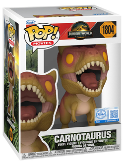 Фигурка Funko POP! Movies Jurassic World Rebirth Carnotaurus (Exc) (1804) 87173