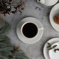 Чайная пара 200 мл белая d 8,5 см h7,2 см фарфор P.L. Proff Cuisine [4]