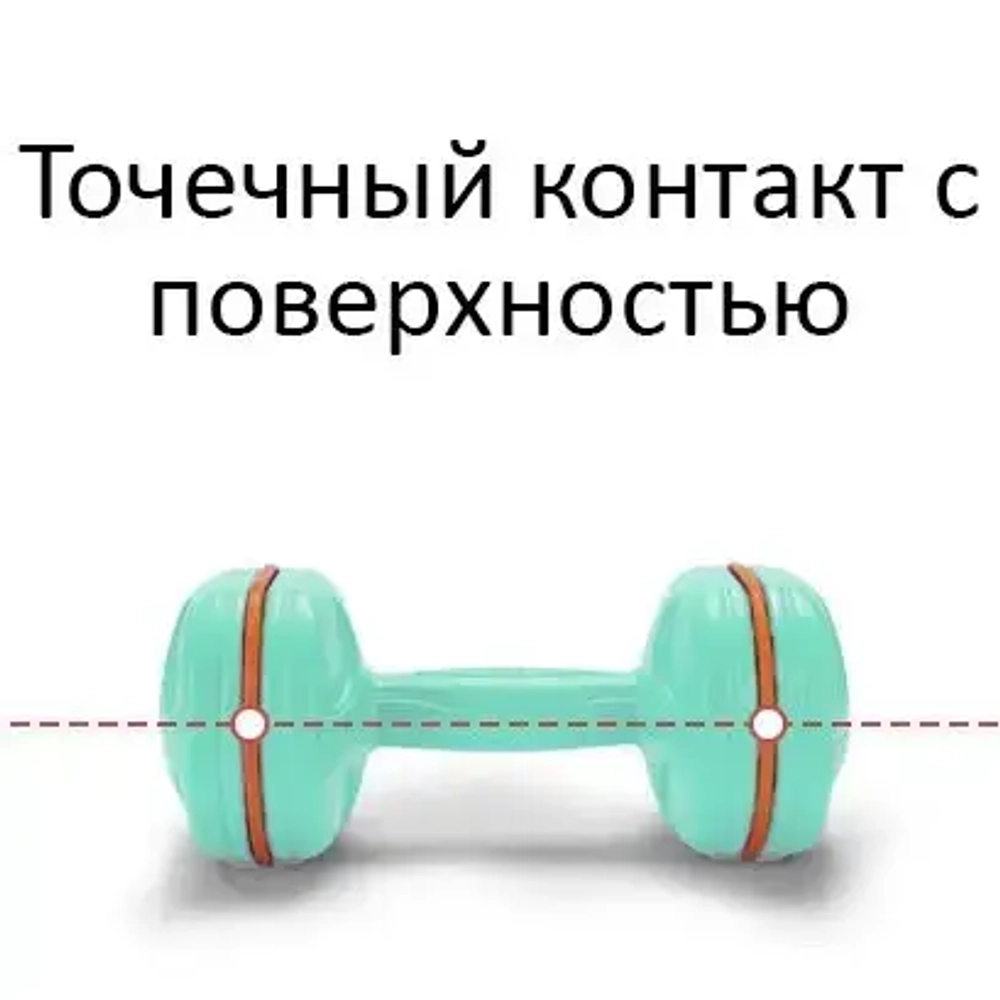 Гантель пластиковая 2 кг