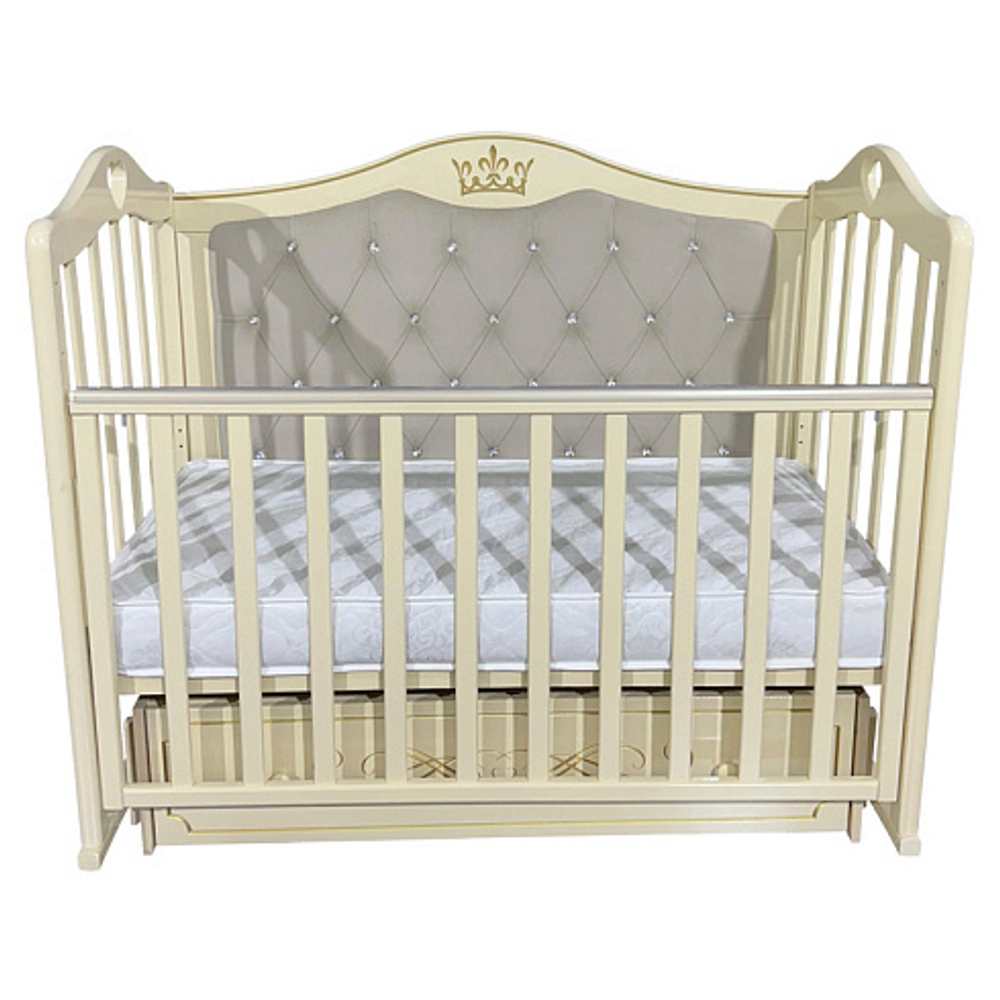 Кровать Кедр Karolina 10 (ящик,маятник)