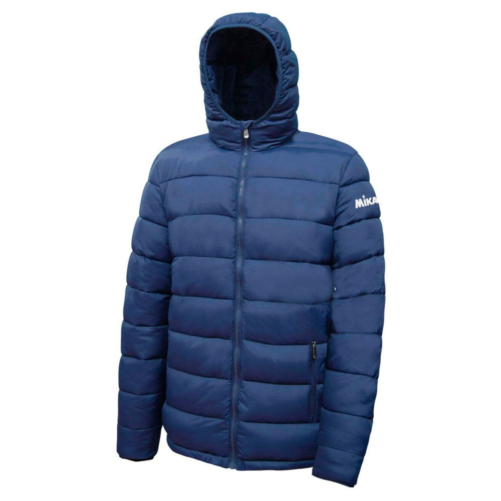 Куртка утепленная с капюшоном мужская MIKASA MT914-036-XL, р.XL, синий