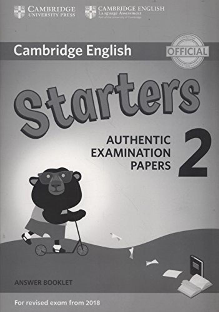 Starters 2 Answer Booklet (New format)