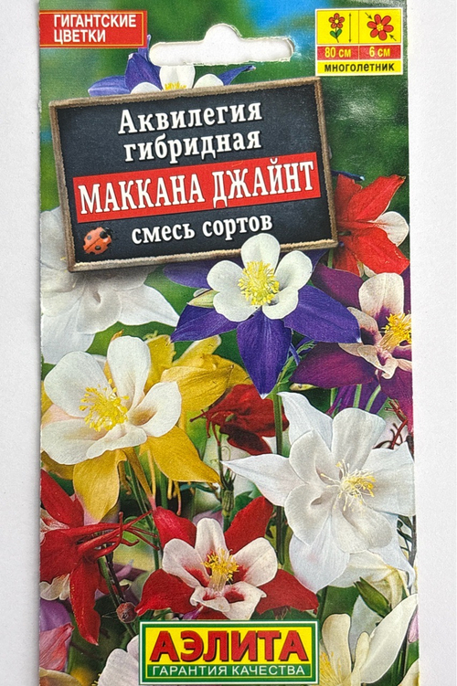 Аквилегия Маккана Джайнт, смесь сортов СМЦ-354