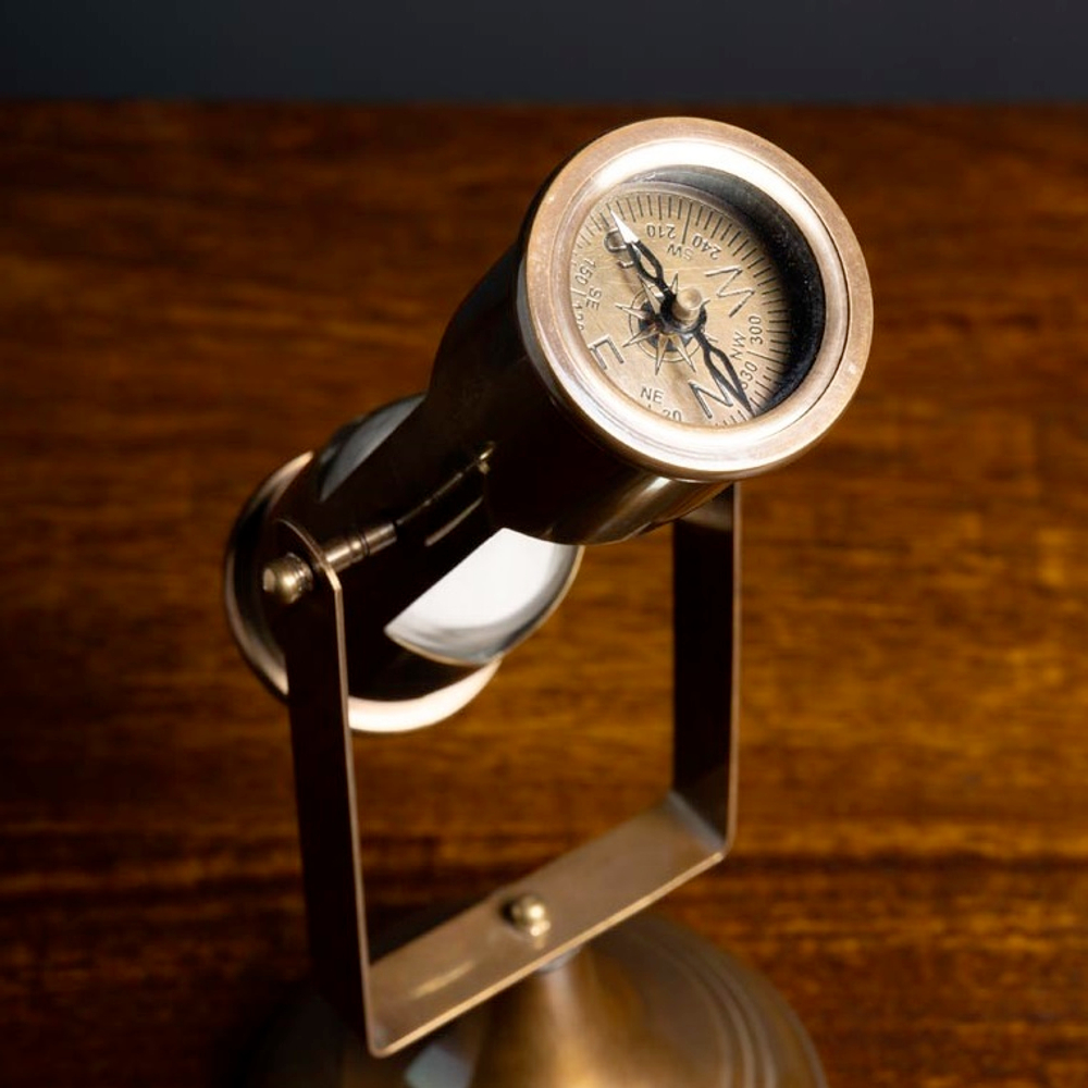 Песочные часы с компасом 21 см 36096