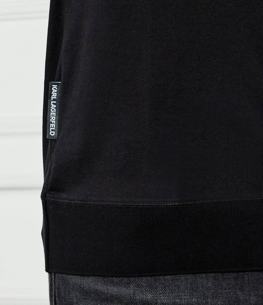 Поло PRESS BUTTON Karl Lagerfeld - черный(745000 552200)