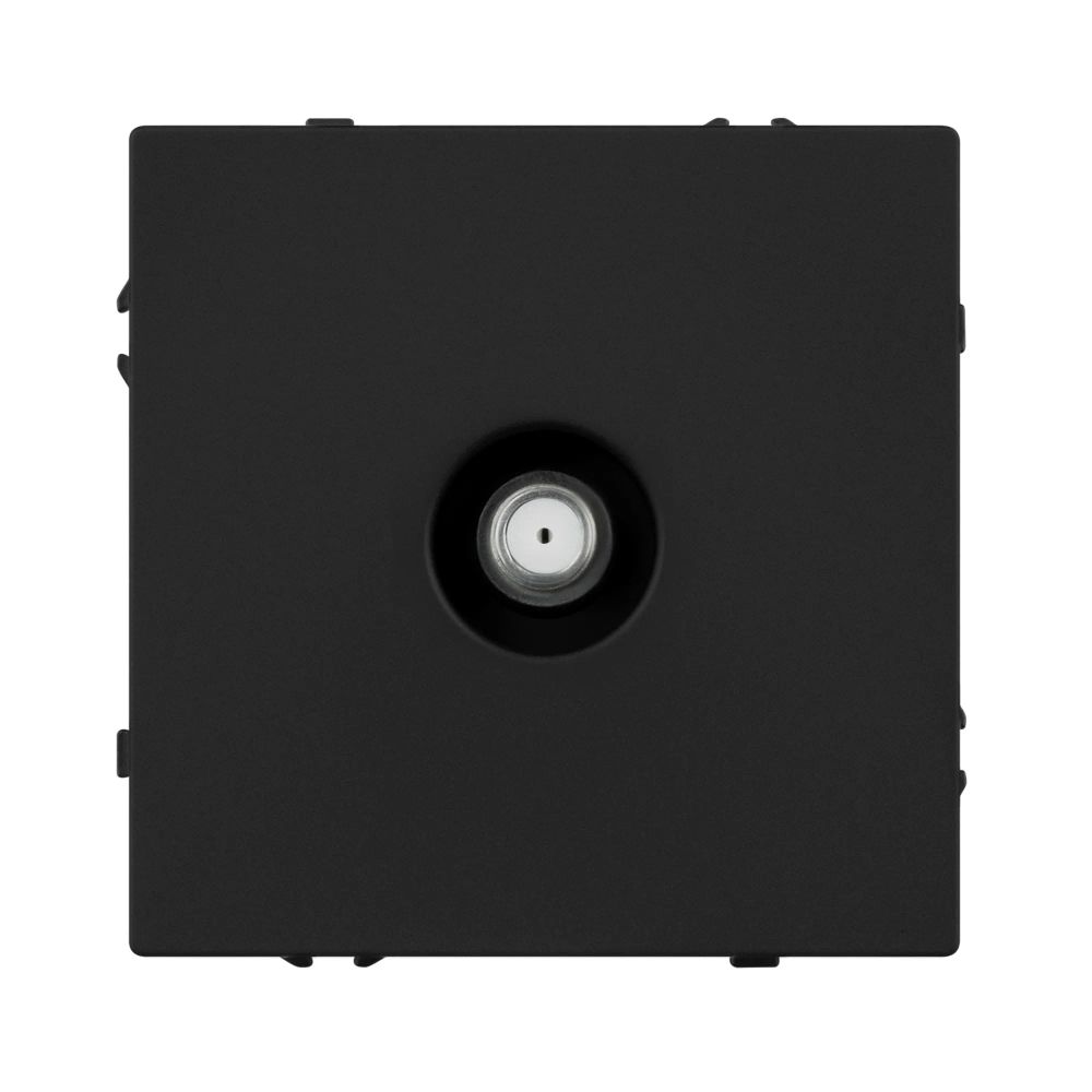 Механизм спутниковой розетки SCT-NOBE-MST1-SFPL-BK (SAT) (Arlight, Черный оникс) 054297