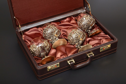 Набор бокалов «Охота Элит» 4 шт. в подарочном кейсе