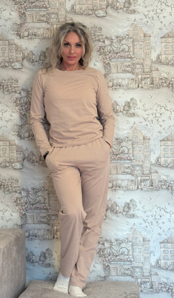 Пижама /костюм для дома /песочный