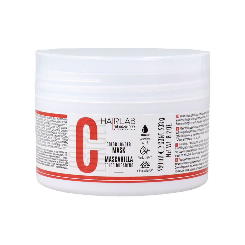 Капиллярная маска Salerm Hair Lab 250 ml Окрашенные волосы