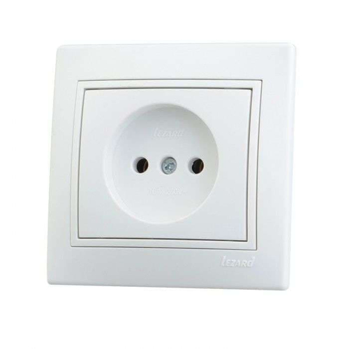 MIRA 701 0202 121 Розетка бел. с вст.с/у