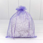 Мешочек 26х32см Органза (Сиреневый)
