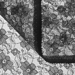 Кружево Гипюр, 150 см, чёрный