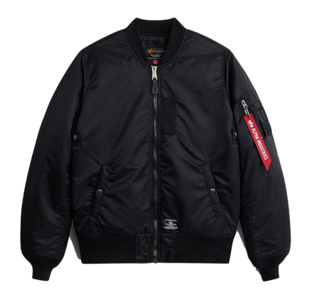 Бомбер Alpha Industries MA-1 Mod Black