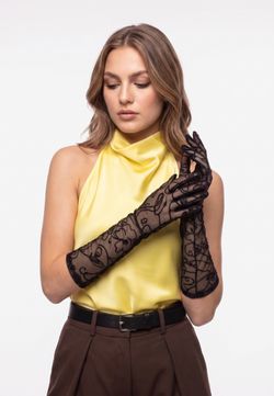 Перчатки женские 0701-7-9 коричневый