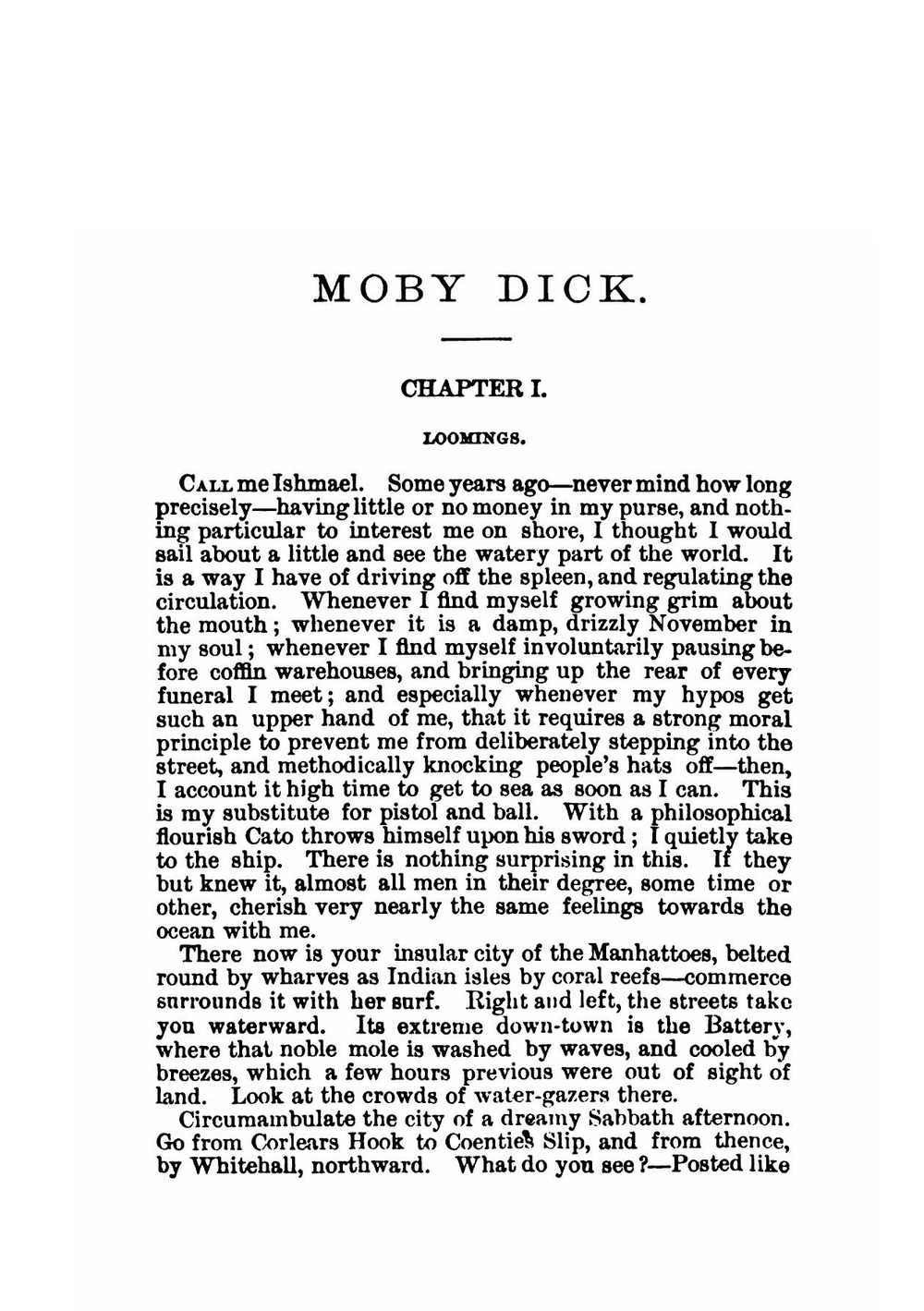 Moby Dick, Or, the White Whale | Melville Herman