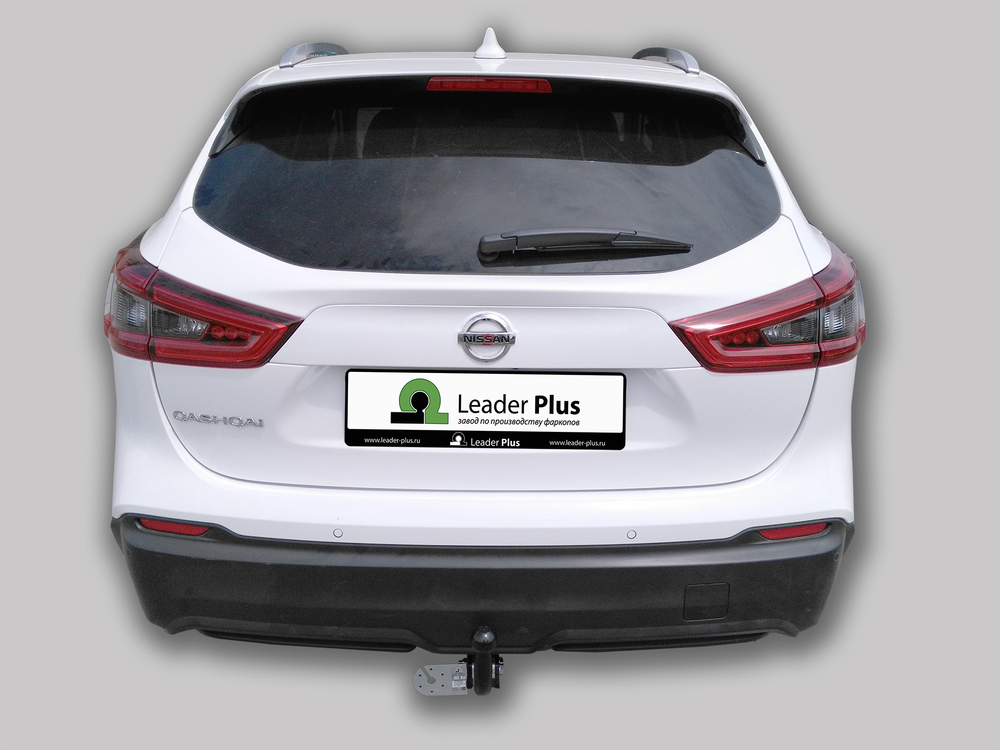 Фаркоп(прицепное) Лидер-Плюс для NISSAN QASHQAI, QASHQAI +2 (J10/J11) 2007 - 2014 / 2014 -2018 / 2019 - ...(паспорт и сертификат в комплекте)(без электрики)N121-A