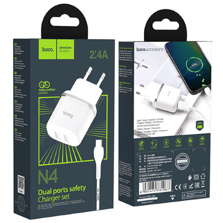 N4 Aspiring dual port charger set(for Type-C)(EU)
