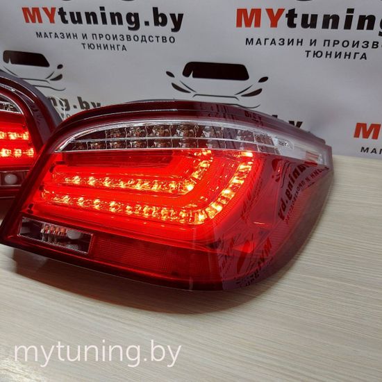Задние фонари для BMW 5 E60 LCI (07-10) LED красные светлые