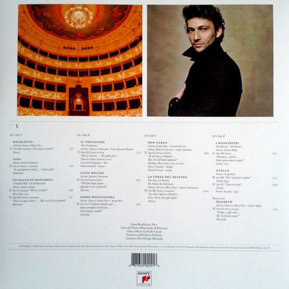 Jonas Kaufmann / The Verdi Album (2LP)