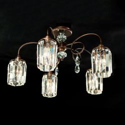 Citilux Синди CL330153 Люстра хрустальная Коричневая