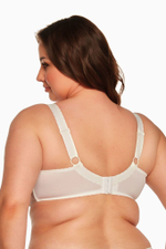 Бюстгальтер Ranita с розовым кружевом на +size чашке (Размер: 70L) (Цвет: розовый)