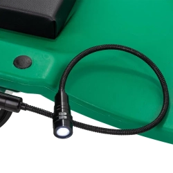 Лежак пластиковый подкатной на 6-ти колесах RockFORCE RF-TRH6802-2