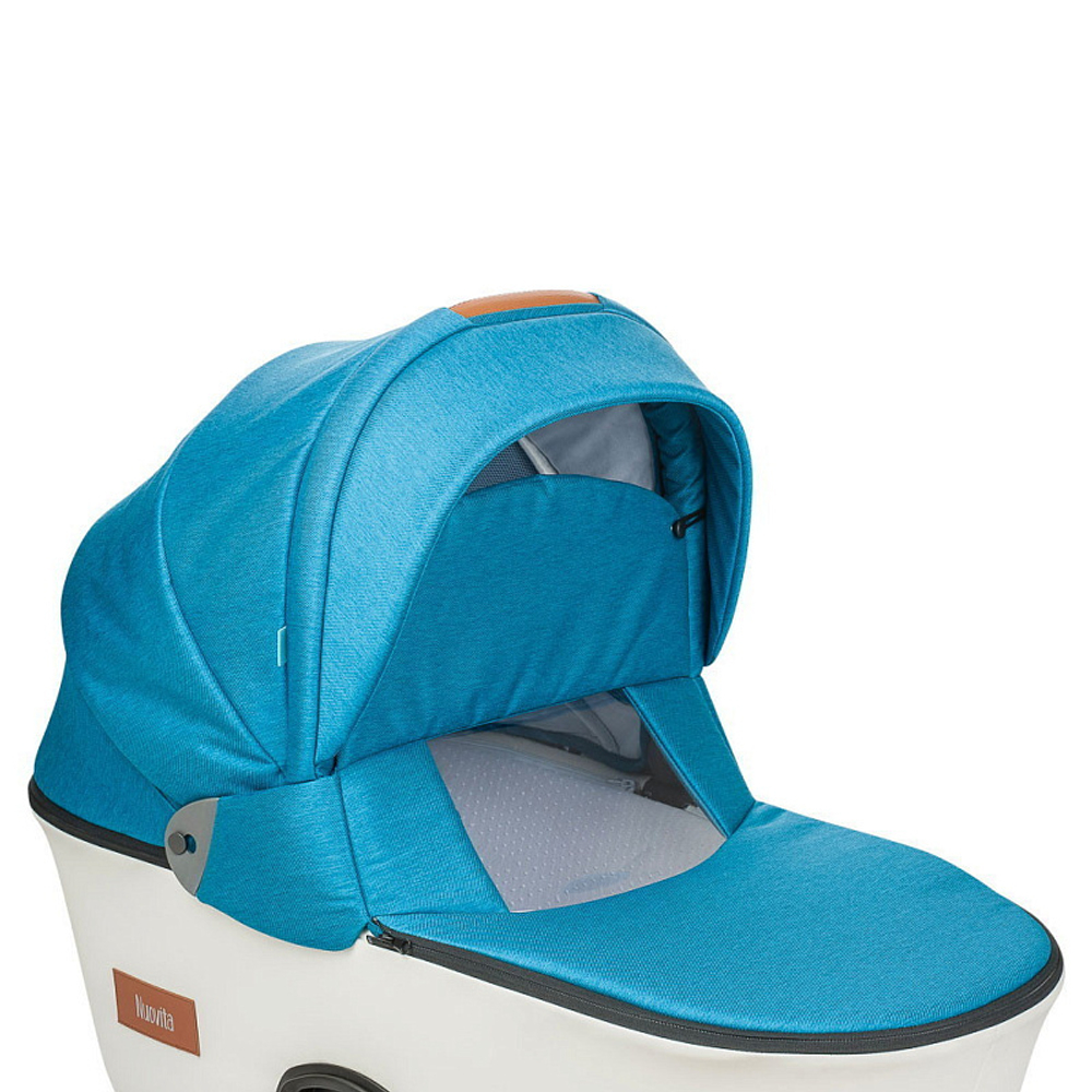 Детская коляска Nuovita Carro Sport 2 в 1 Marino bianco/Морской белый