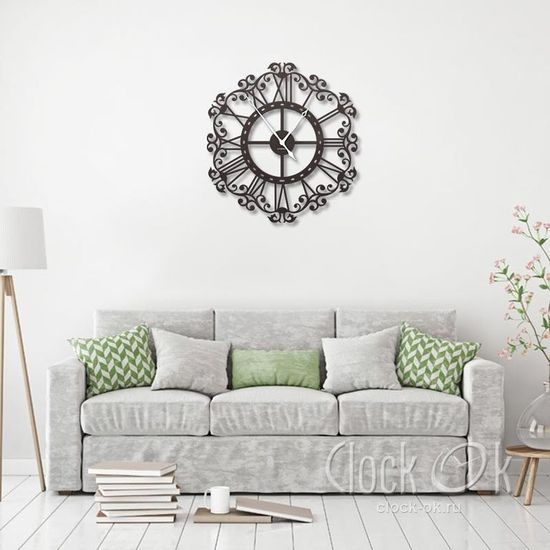 Большие интерьерные часы Bordo / Бордо