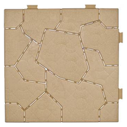 Покрытие PlastiKo Stone 50х50х2,5 см