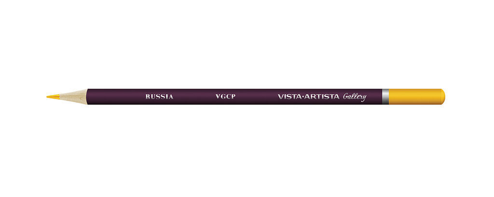 Карандаш цветной художественный  VISTA-ARTISTA  "Gallery" 221 Кадмиевый желтый средний