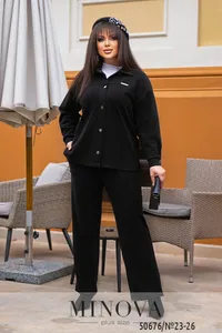 Костюм 23-26-черный Minova