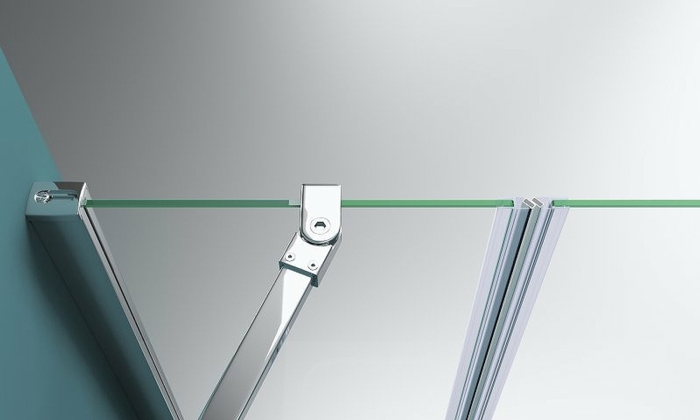 Душевая дверь BelBagno Etna 150 ETNA-B-11-90+60-C-Cr профиль Хром стекло прозрачное