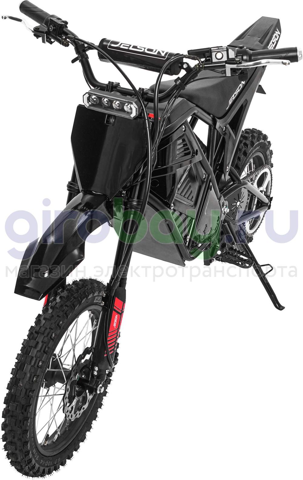 Электропитбайк Jetson MAGNUM 1000W (48V/25Ah) - Чёрный фото №7