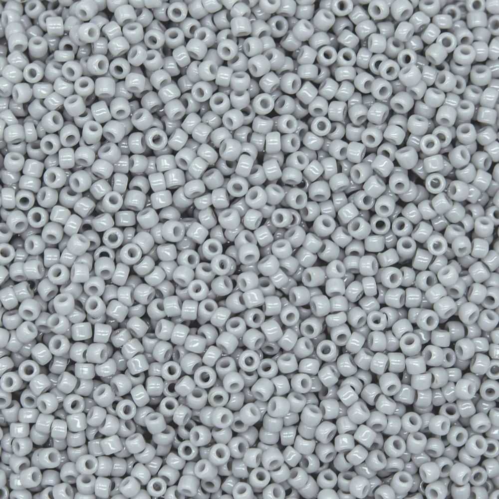 Японский бисер TOHO Round 15/0 (№53), непрозрачный глянцевый
